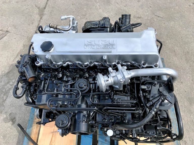 1998 Isuzu 4HE1X Diesel Engine, 3.9L, 4 Cylinders, TURBOCHARGED, NPR ...
